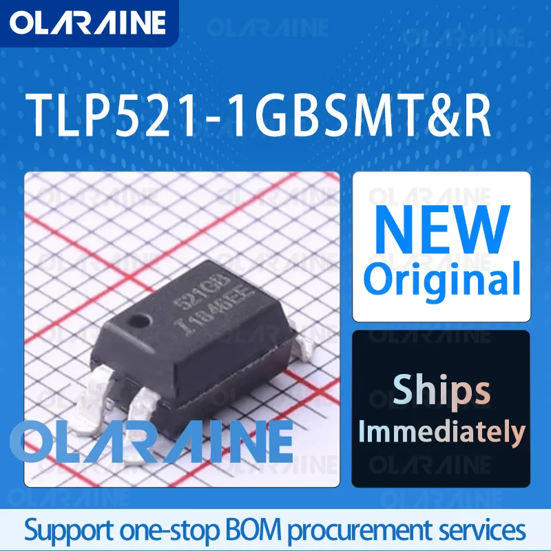 10/50/100Pcs TLP521-1GBSMT&R SMD-4P original 100% new ic chip Transistor outputs optocoupler Positive 1.15V current 50mA