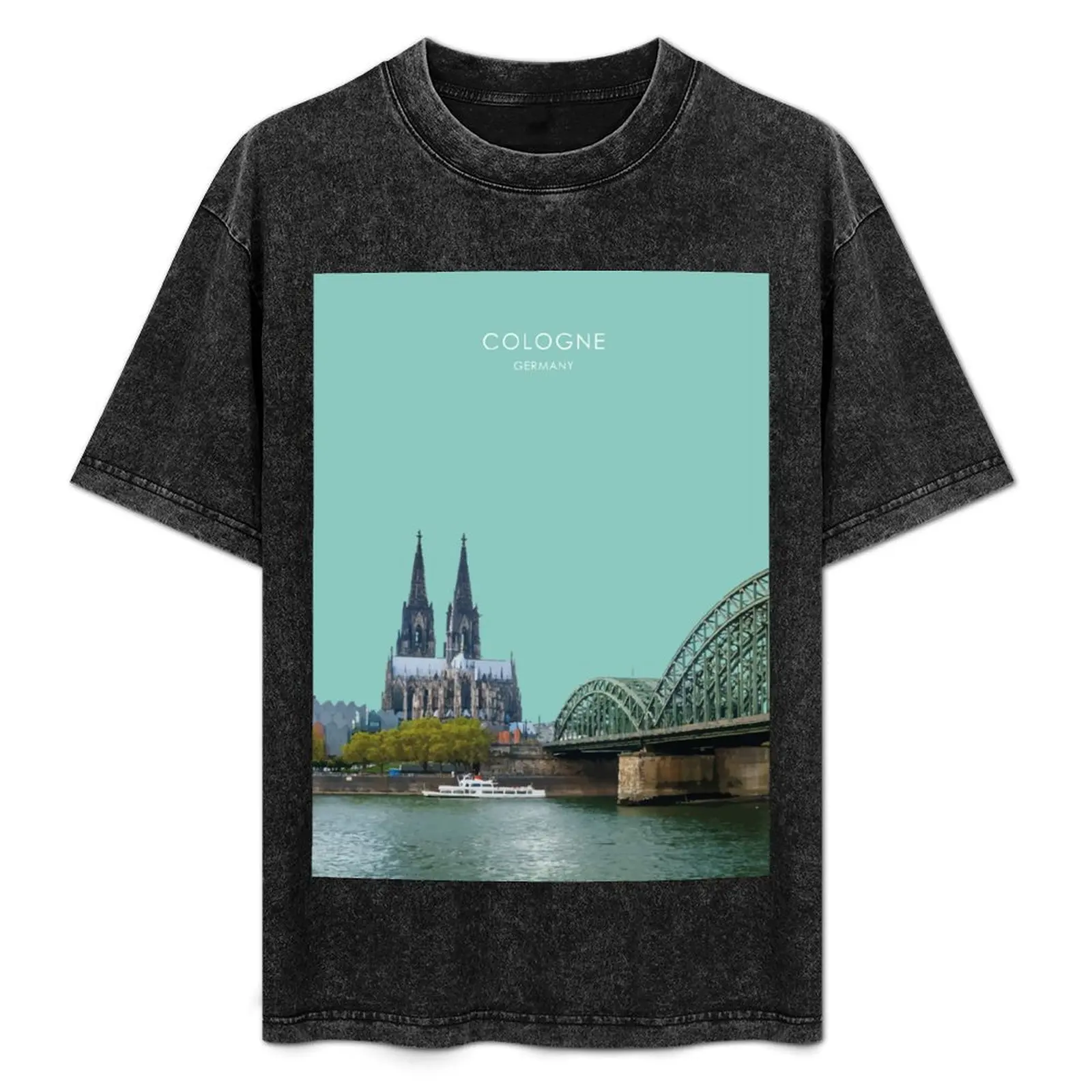 

Cologne, Germany Travel Artwork T-Shirt cute clothes graphic tee shirt animal prinfor boys aesthetic clothes men clothings