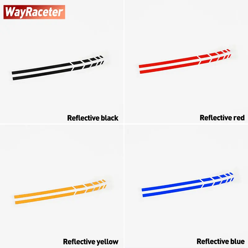 Top Quality Reflective Batch Decal Rearview Mirror Stripes Sticker For Mercedes Benz A C E CLA CLS S R SLK G GLC GLE CLE V Class