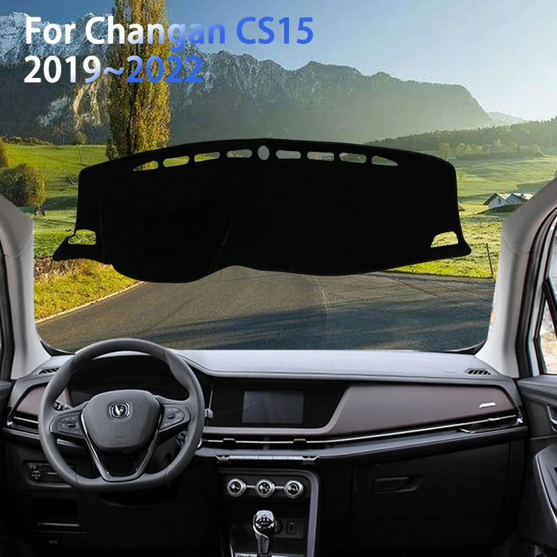 

For Changan CS15 2019 2020 2021 2022 Dashboard Pad Dustproof Sun-shading Non-slip Protector Sunshade Cover Interior Mouldings