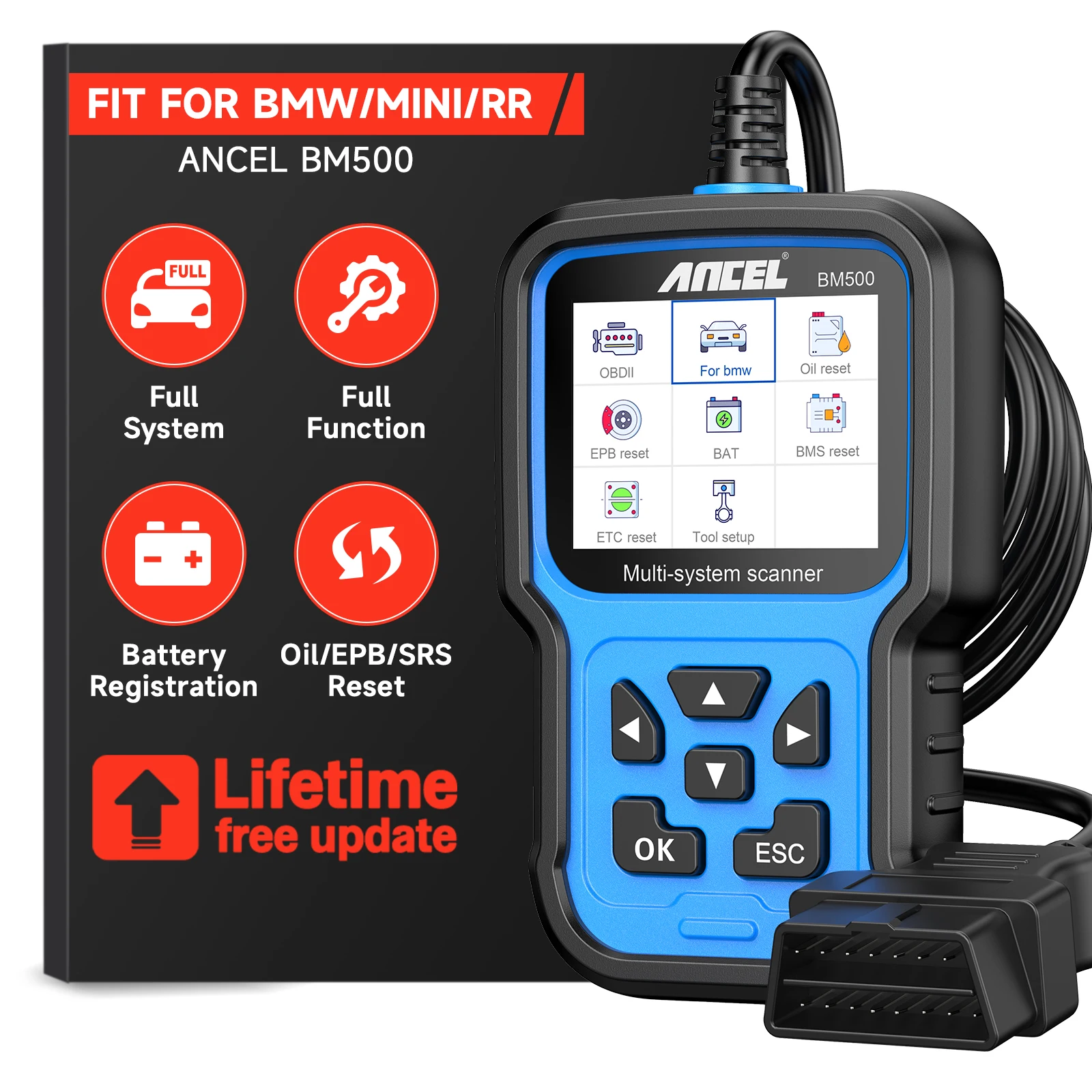 Ancel OBD2 Scanner … - image