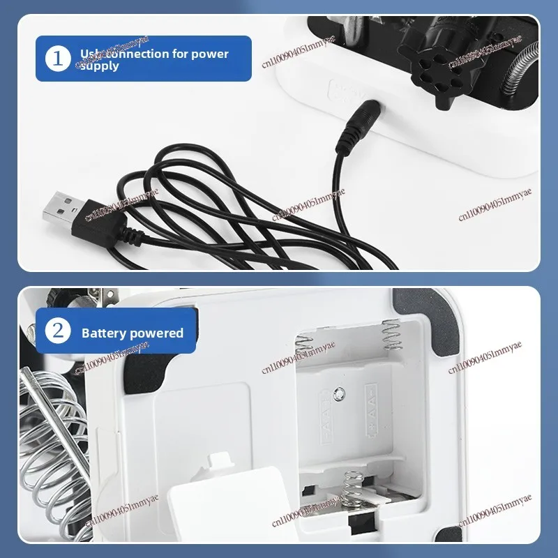 Desktop Magnifier Repair Circuit Board Mobile Phone Clock with Light LED HD High Power Soldering Work Soldering Station PCB