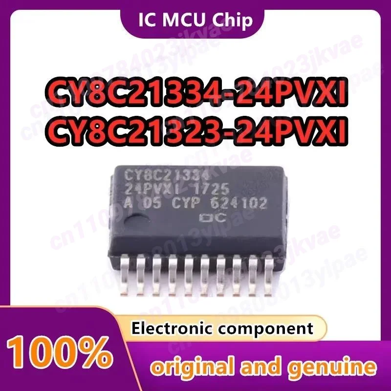5PCS/LOT CY8C21334-24PVXI CY8C21323-24PVXI New 8-bit 24 MHz PSoC MCU package SSOP-28 Original genuine