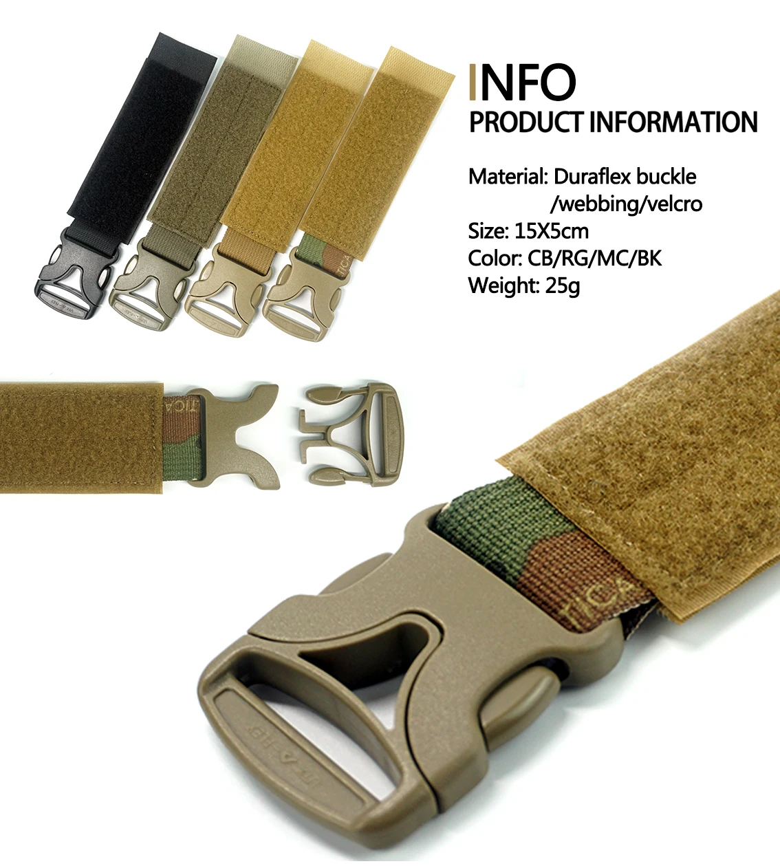 DMGear Hairy Equipment Emerson AVS TMC AVS Tactical Vest Shoulder Buckle Quick Release Buckle