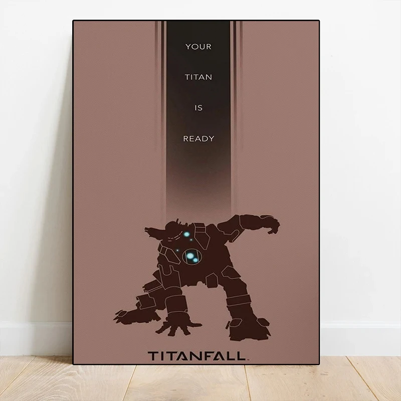 Hot Shooting Video Games Titanfall Posters and Prints Canvas Printing Modern Wall Art Picture for Living Room Home Decor Gifts