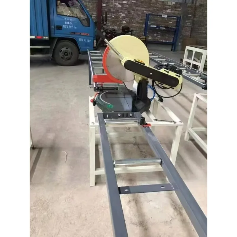 Factory Window Single Head UPVC Manual Cutting Machine PVC Profile Single Head Manual Cutting Saw