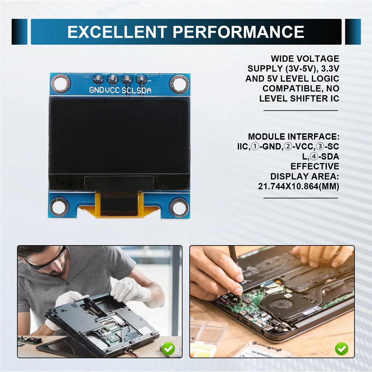 【Livraison Rapide】وحدة عرض LED LCD OLED