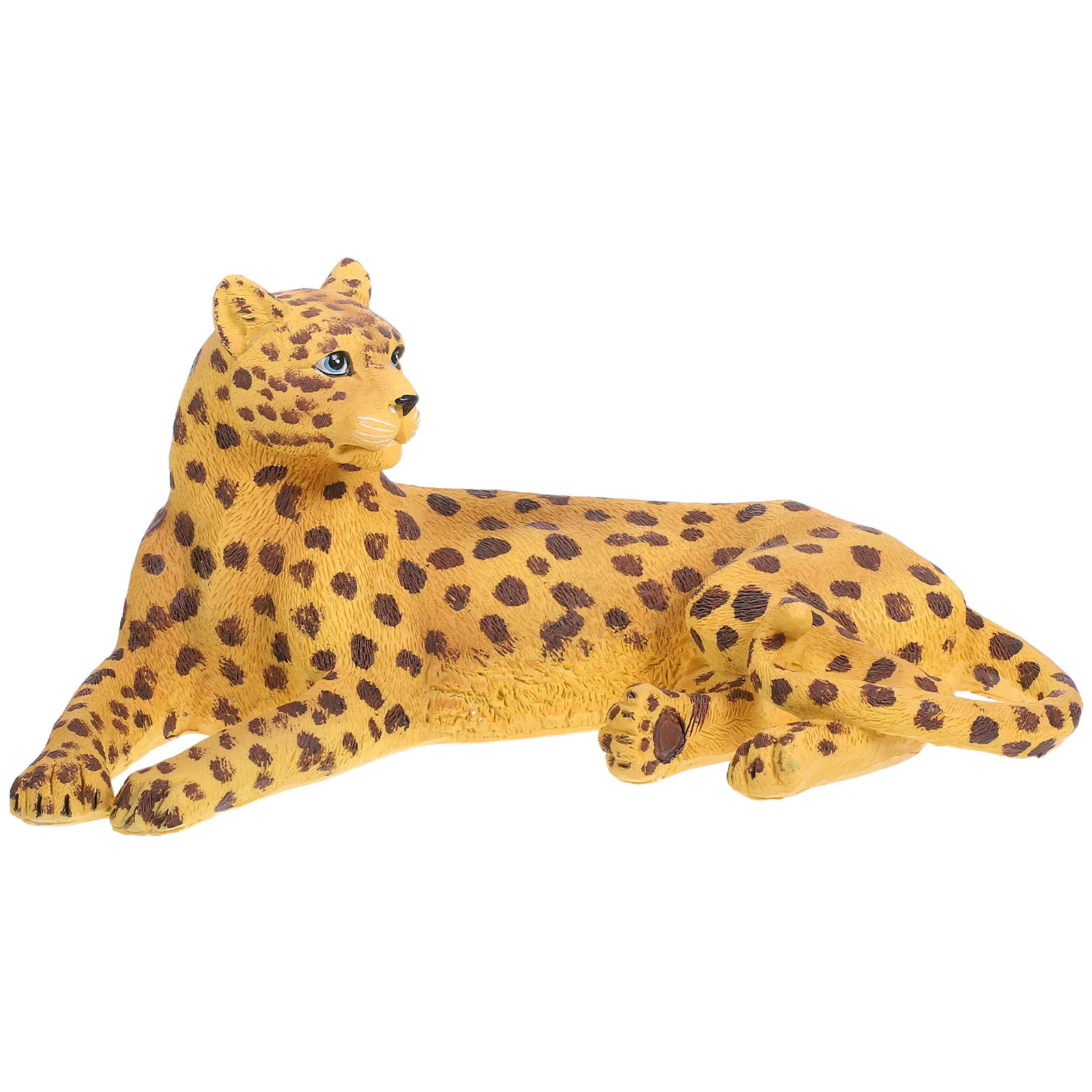 

Реалистичная скульптура леопарда из смолы, уникальная статуэтка животного для домашнего декора, символизирующая силу, мужество, независимость, идея для подарка