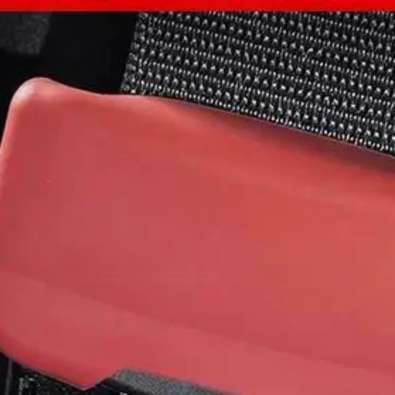 1/2Pcs Car Seatbelt Buckle Covers, Silicone Anti-scratch Guard, Auto Interior Accessories