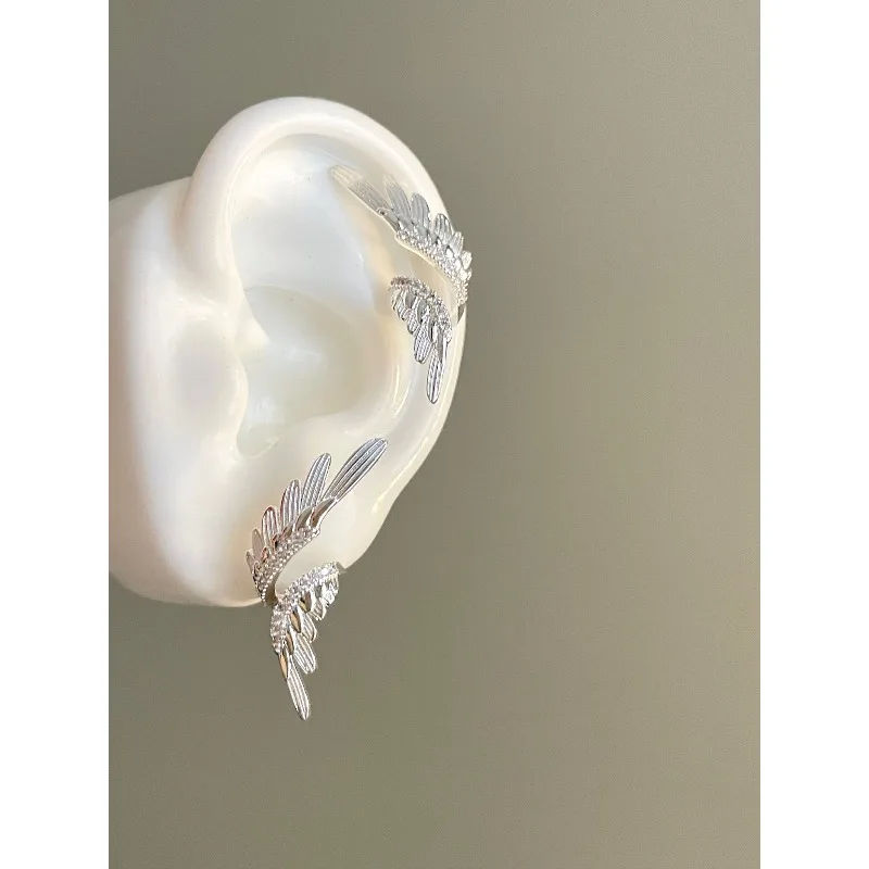 Vintage Poem of Feathers Earrings