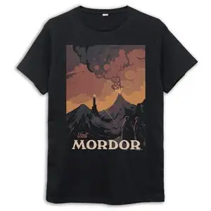 Visit Mordor The Lord of the Rings T-Shirt / Men\'s Women\'s Sizes / Cotton Tee (MRD-421044)