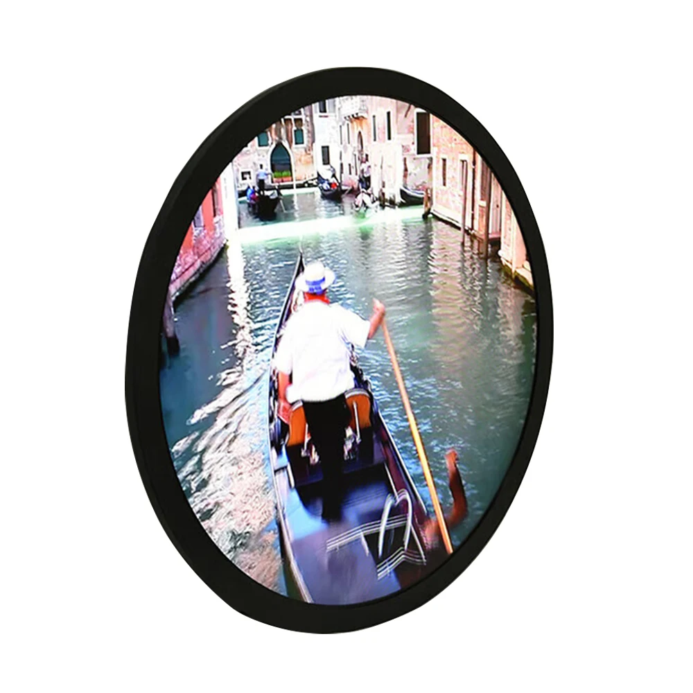 Custom Size Round Square Electronic Poster Touchscreen Android Advertising Video Player Wall Mounted Digital Signage And Display