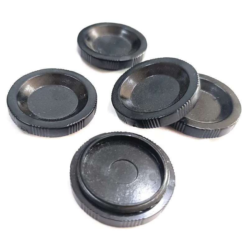 C Mount Body Caps CCTV Camera Body Cap Lens Cover Dust Cover 4pcs