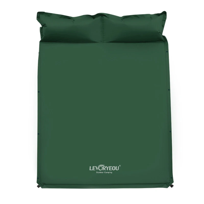 2 osoby grubość 3cm automatyczny nadmuchiwany materac poduszka namiot Camping Mat wygodne łóżko ogrzewanie Lunch Rest Tour