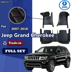 Car floor mats for Jeep Grand Cherokee WK WK2 2007 2008 2009 2010 2011 2012 2013 2014 2015 2016 2017 2018 Custom auto foot Pads