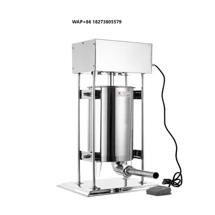 EVS-10L/12L/15L/25L Vertical Electric Stainless Steel Sausage Stuffing Machine, Sausage Filler