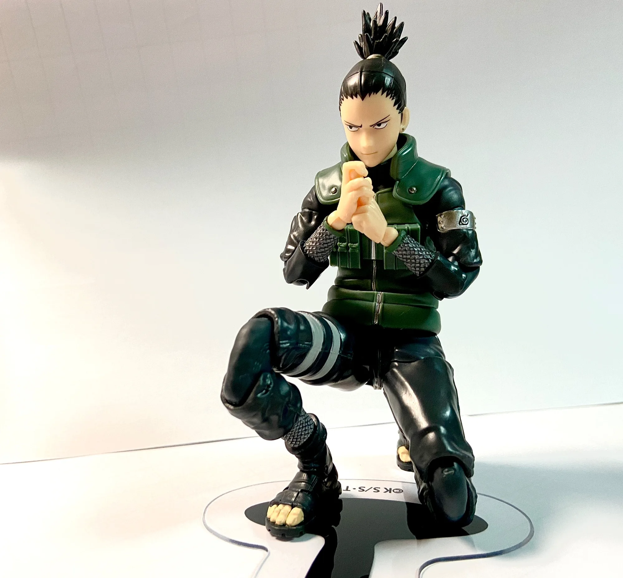 Bandai Original S.H.Figuarts SHF Naruto Shikamaru Nara Brilliant Strategist อะนิเมะ Action Figure ของเล่นตุ๊กตาของขวัญสต็อก