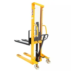 500kg-3000kg manual forklift truck for factory container portable hand stacker