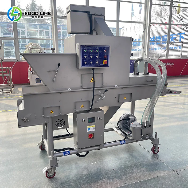 Time Efficient Prepared Food Coating Equipment Snack Food Processing Coater FL Customized