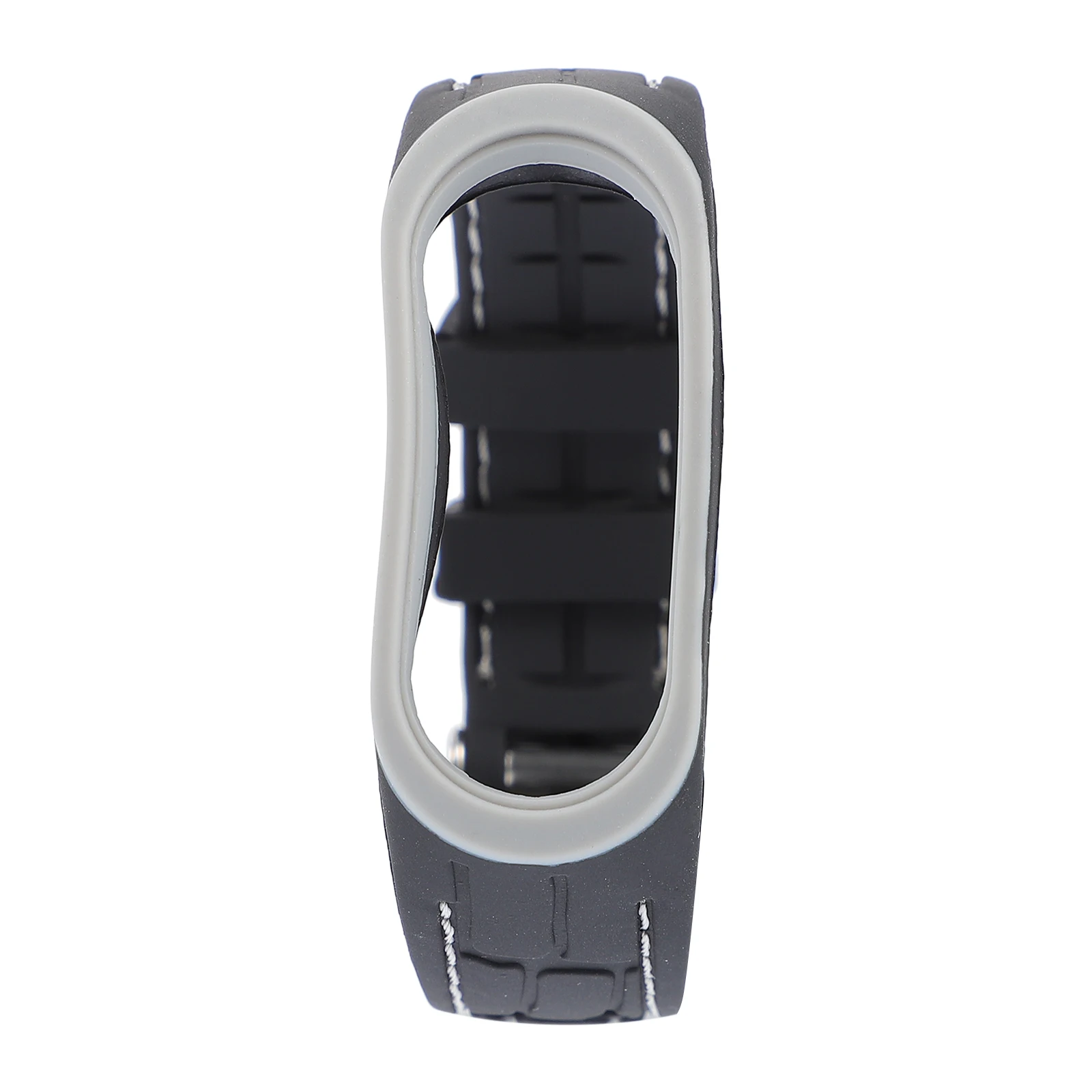 

Silica Gel Wristb Replacement B Strap Comfortable Smart Watch Accessories Porous Metal Buckle Adjustable Fits Most Wrists