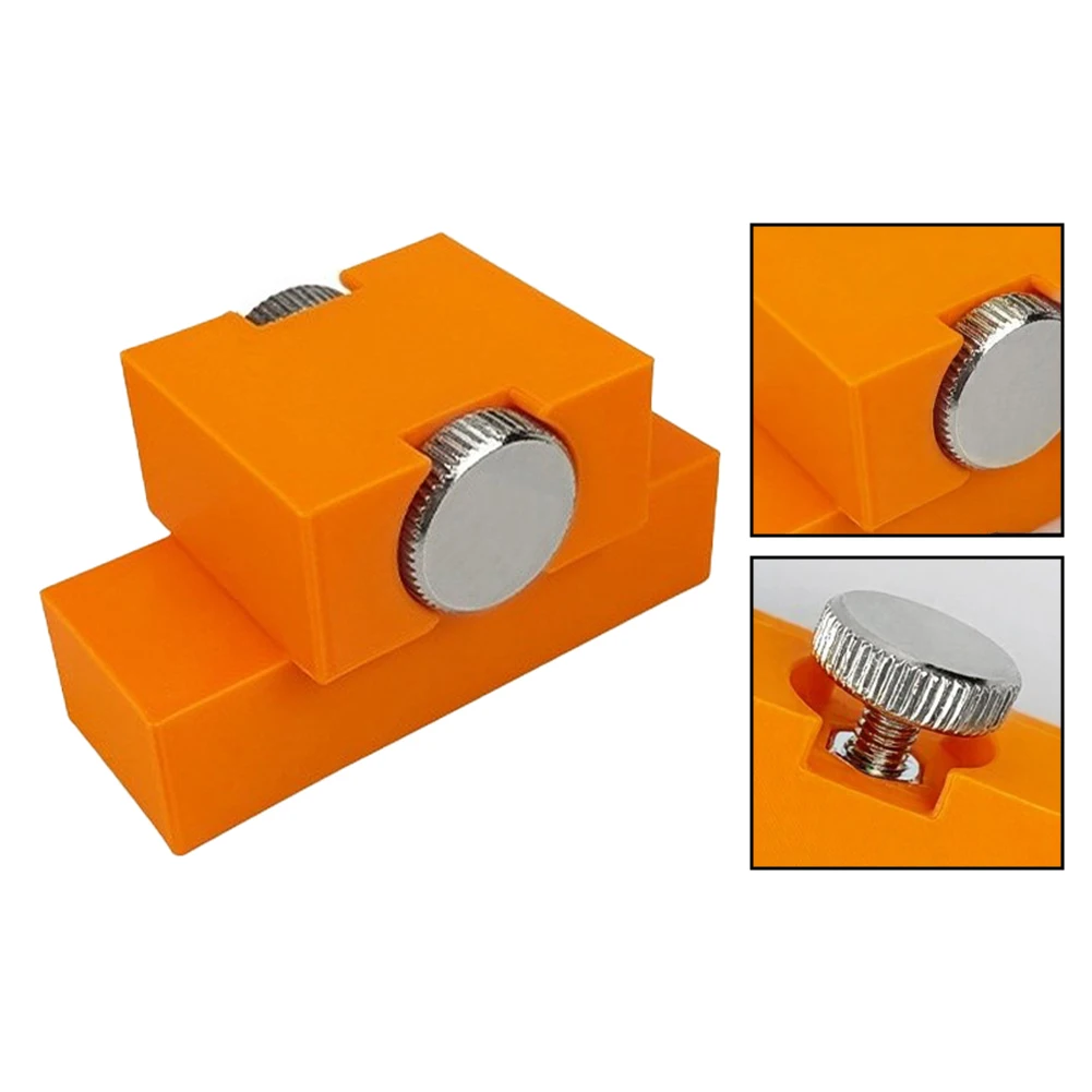 Cabinet Door Installation Aid Designed for Efficient Height Calibration and Balanced Door Spacing Without Assistance