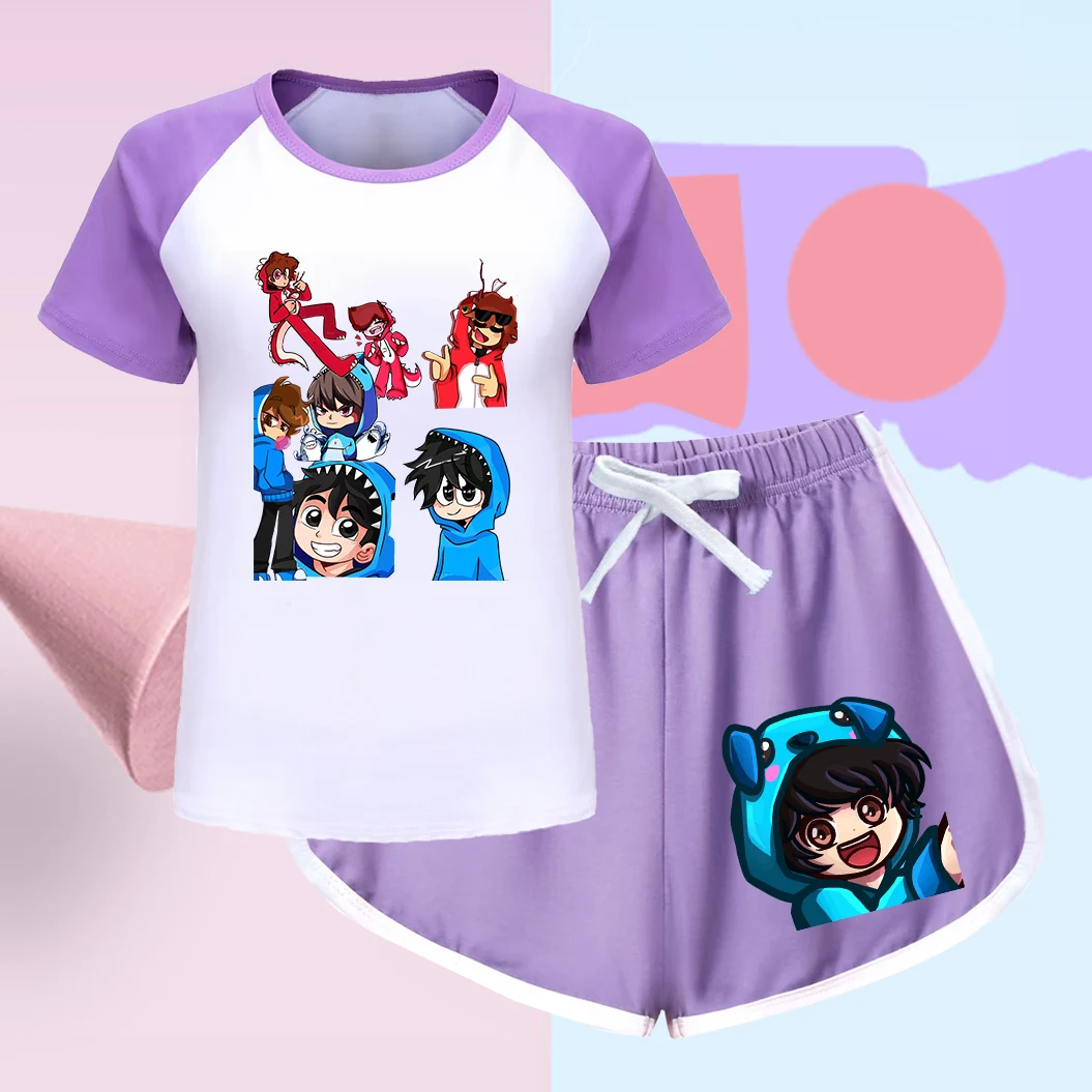 Omz Girls Fashion Clothes Kids Girl Children Clothing Children's Costume Child House Clothing Boys Outfit Set Loungewear Pajama