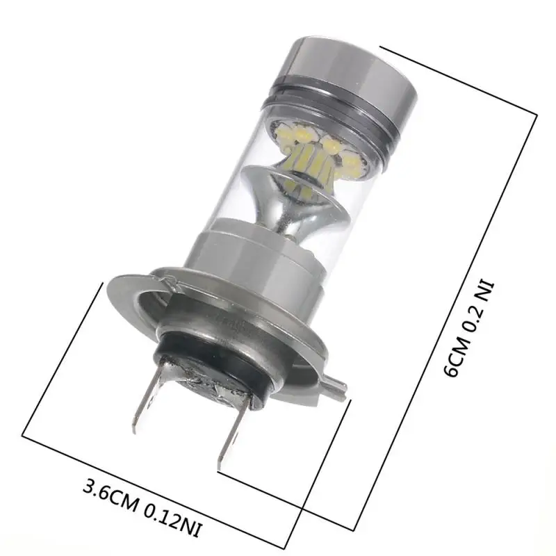 2Pcs New H4 H7 H11 H8 H9 H10 H1 H3 Car Fog Light Bulbs 9005 9006 Auto Driving Running Lamps 12000LM 80W 12V 24V