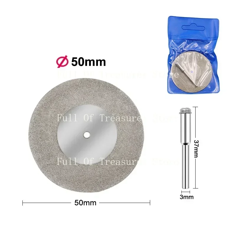 10pcs mini diamond cutting discs, Demell remote accessories, convertible discs, wheel cores, circular saw blades