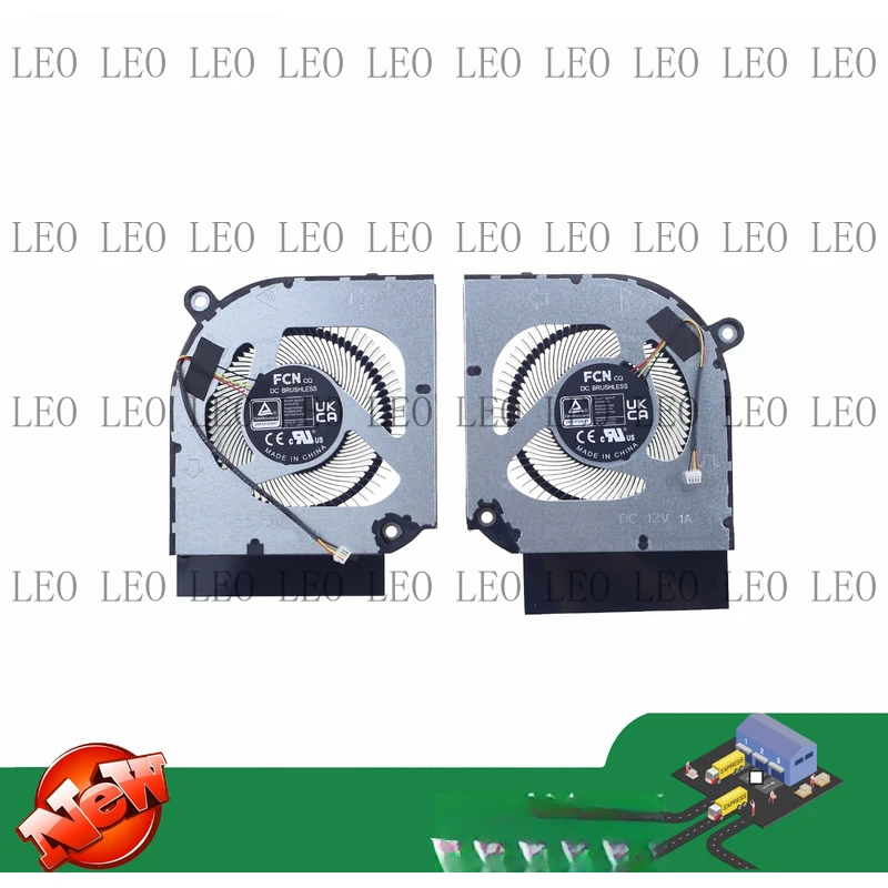 SS  Laptop CPU GPU Cooling fan for Acer Predator Helios 18 PH18-72 PH18-71 N23Q2