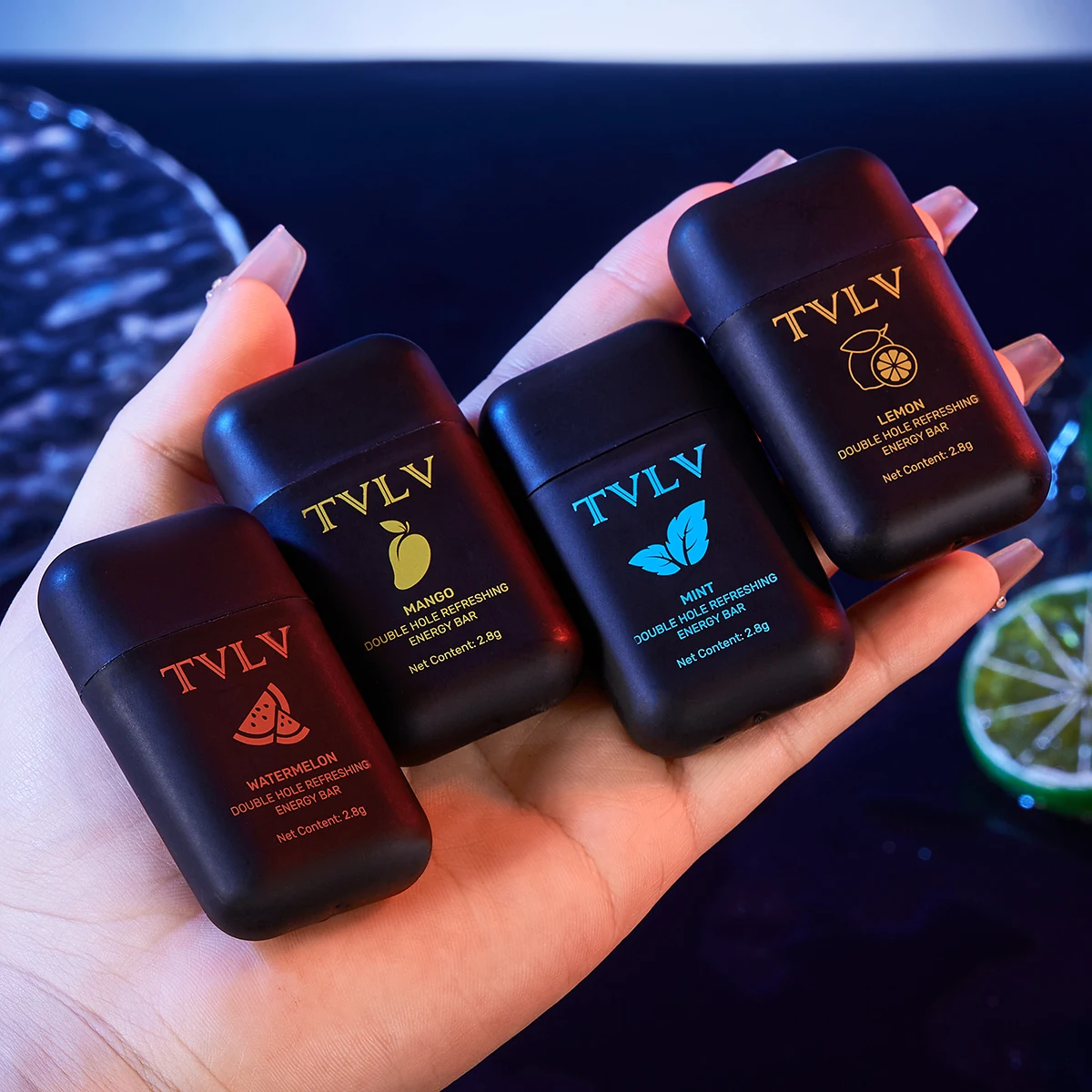 

4 шт., освежающая энергетическая палочка с эфирным маслом с двойным отверстием, освежающая и бодрящая назальная канюля с двойным отверстием, 4 шт.