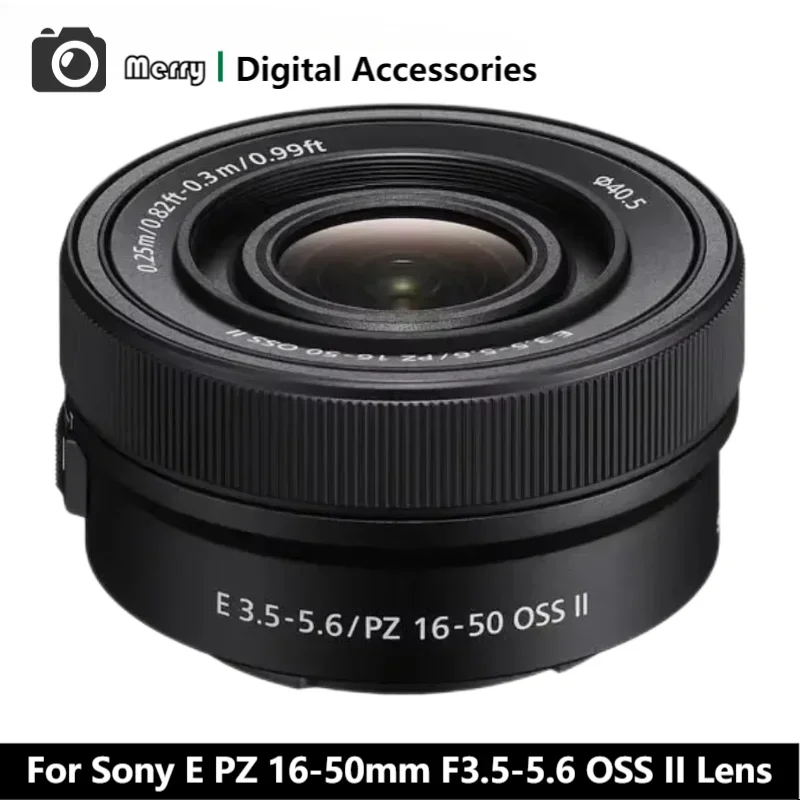 Original E PZ 16-50mm F/3.5-5.6 OSS II Lens SELP16502 For Sony A5100 A6000 A6100 A6300 A6400 A6500 A6600 ZV-E10 E10M2 Camera