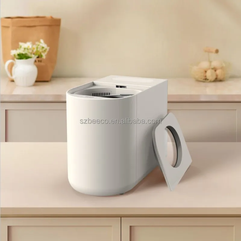 Smart Electric  Kitchen Waste Bin Indoor Organic Composter Food Waste Treatment Reduction Machine Stainless Steel 4.5L