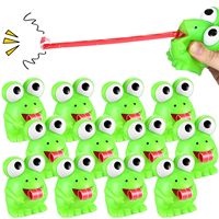 Pinch Frog Dinosaur Sticking Tongue Out Relieve Stress Toy Sticking Tongue Out Relieve Stress Kids Fun Squeeze Interactive Toys