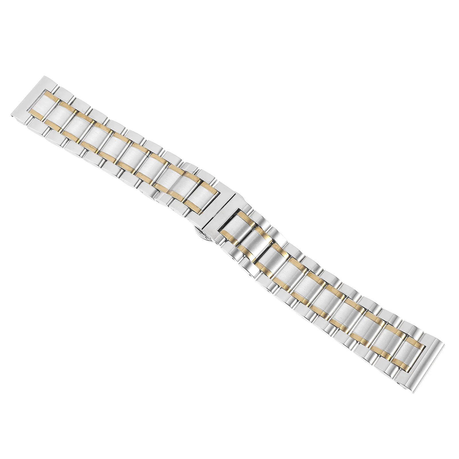 

1Pcs Stainless Watch Band Anti-Rust Durable Modern Stylish Chain for Watch Replacement Accessories Stainless Watchband