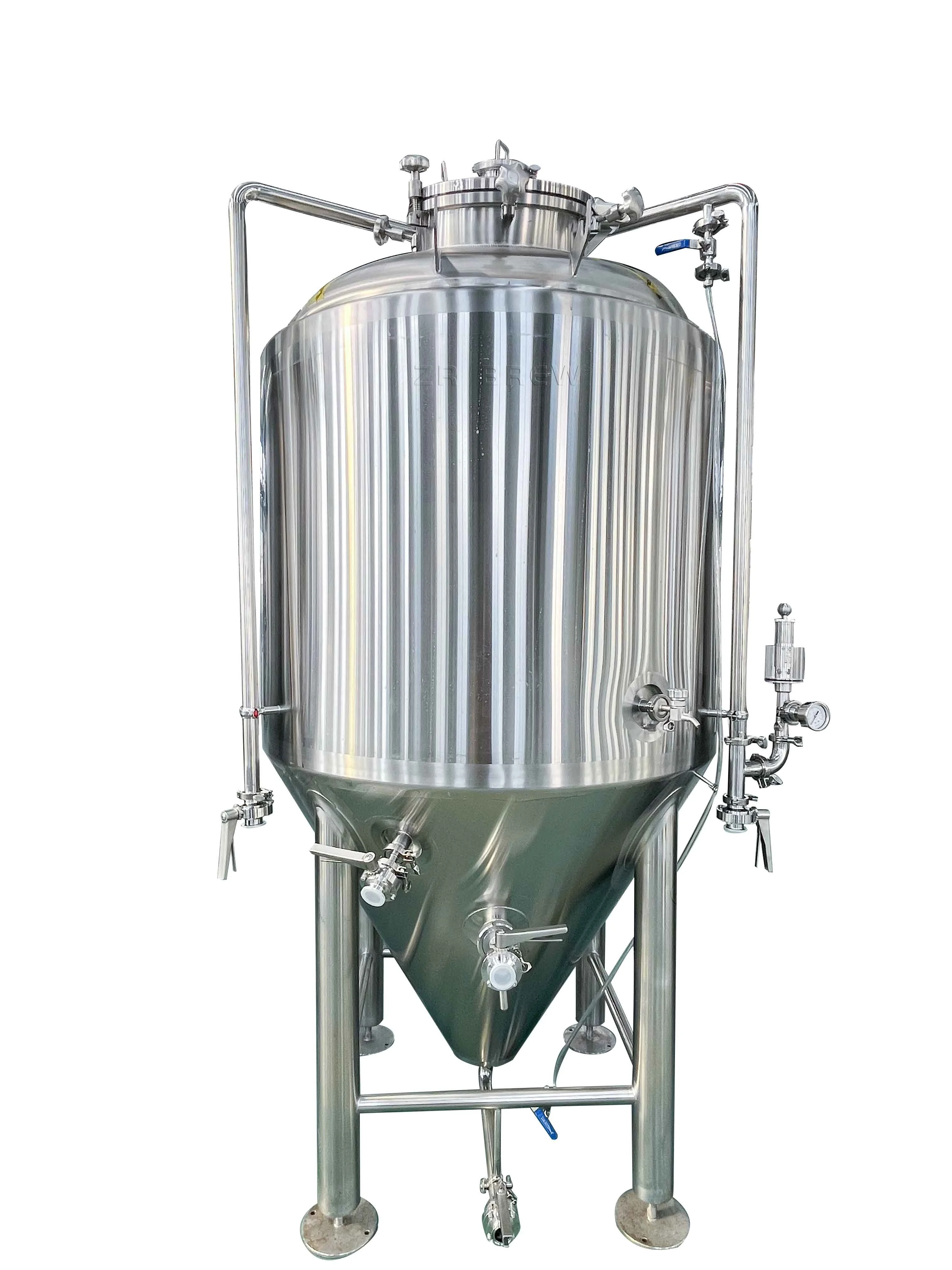300-Liter Stainless Steel Fermentation Tank with PLC & Motor for High Productivity Beer Brewing