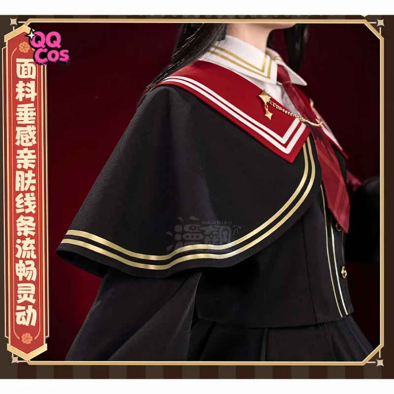 Juguetes mágicos de bruja para niña, Hiro, fiesta de Halloween, precioso uniforme, accesorios, conjunto completo QQcos