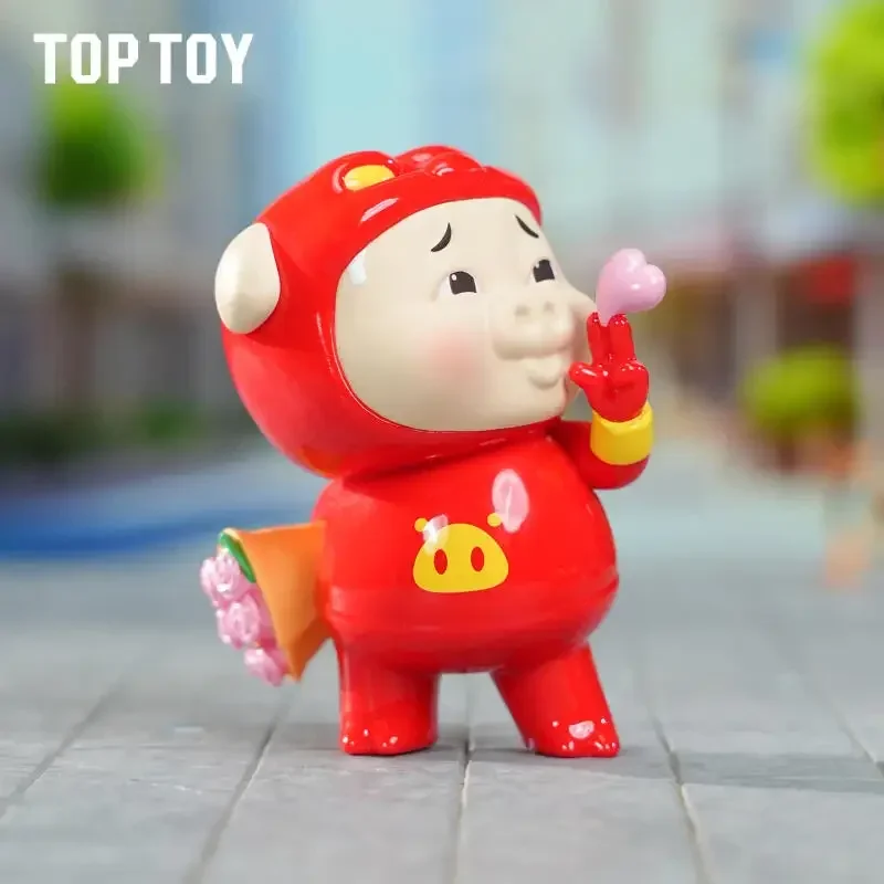 

TOPTOY GGBOND The Pig Gate Will Last Forever Series 100% Original Blind Box Toys Guess Bag Mystery Box Mistery Caixa Action