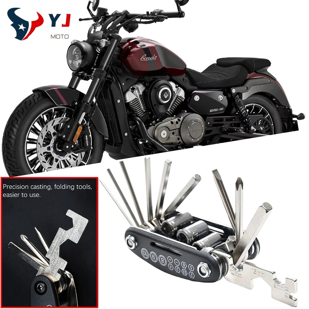 ใหม่ Moto ซ่อมไขควงชุดเครื่องมืออุปกรณ์เสริมสําหรับ BENDA Chinchilla 300 450 Rock300 Rock 250 LFS700 LFC700 LFC LFS 700 BE300