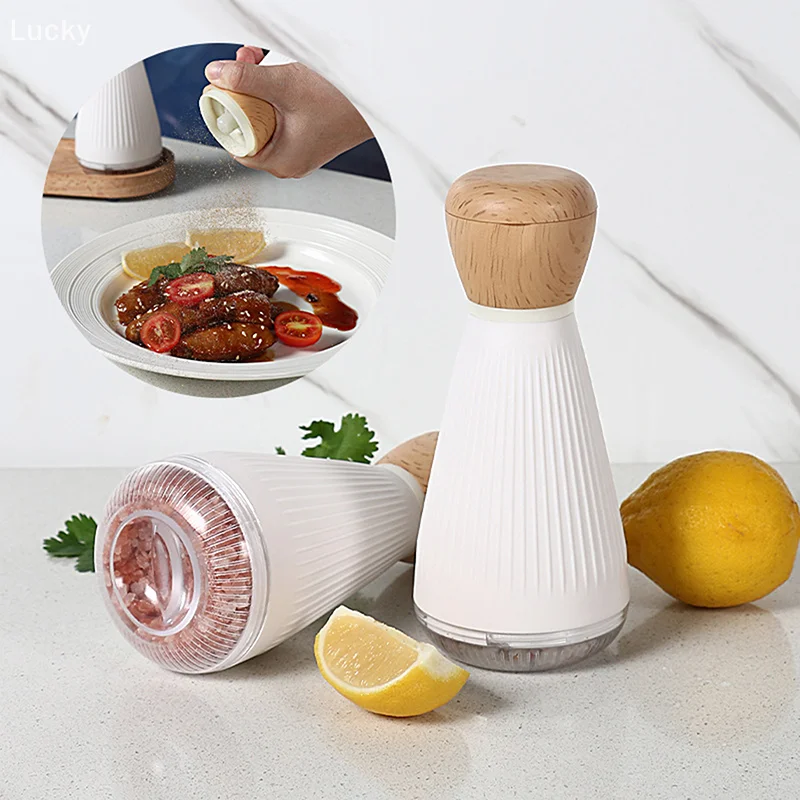 

Manual Salt And Pepper Grinder Set Adjustable Coarse Salt And Pepper Mills Kitchen Gadgets For Home, Kitchen
