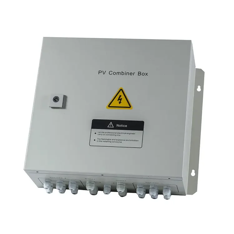 Pv DC Combiner Box for  10kw Solar Power  System 4 Strings