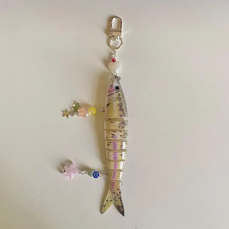 Handmade Fish Keychain,  Gift For Fishing Enthusiasts image 2