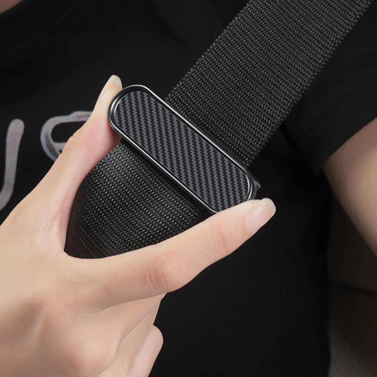 Shoulder Strap Positioner Adjustable Car Seat Belt Clamp Retainer Holder For Truck Tractor Trailer RV SUV Pregnant Women Driver