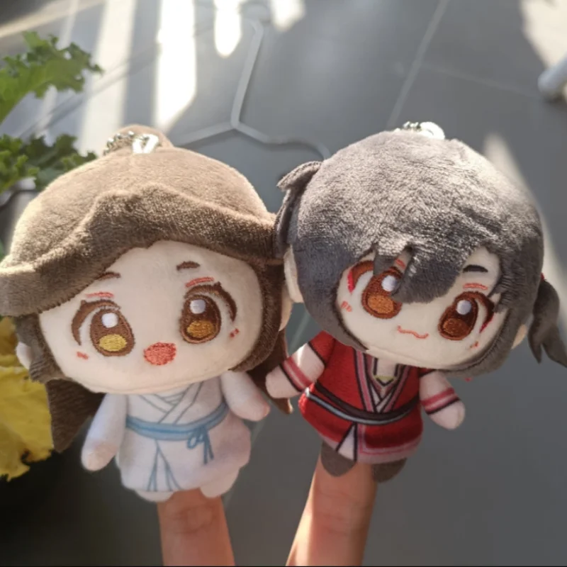 

In Stock Original Heaven Official'S Blessing Qinglian Series Plush Finger Puppet Intereste Anime Merchandise Toy Collecte Gift