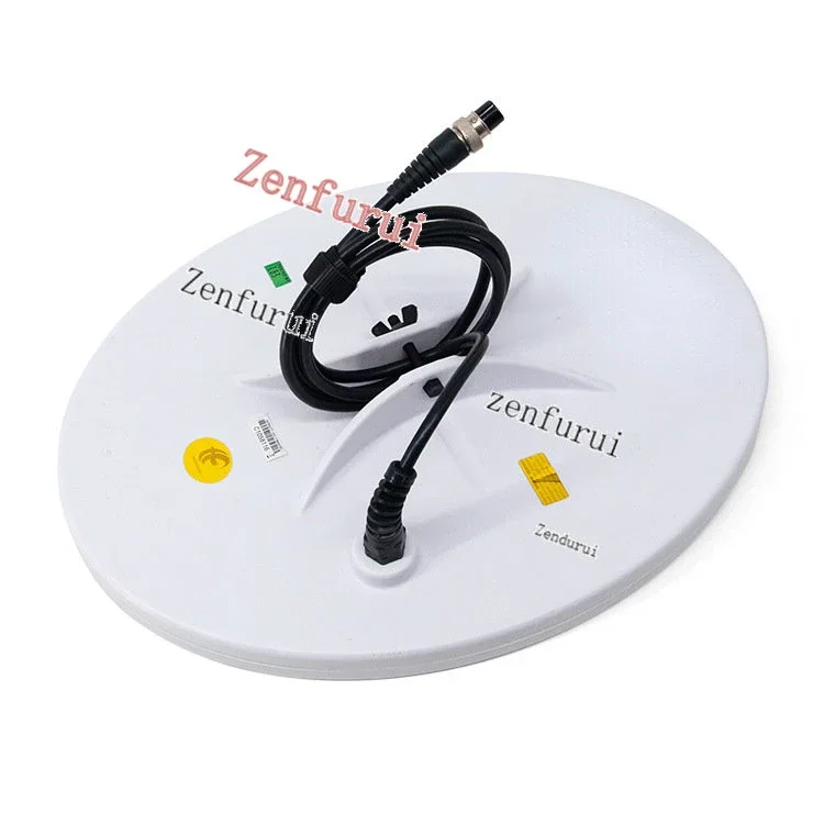 Metal Detector 12*15 White DOUBLE-D DD Mono Oval Disk