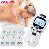 8 Modes Tens Machine Unit 8 Electrode Pads for Pain Relief Pulse Massage EMS Muscle Stimulation Tens Electroestimulador