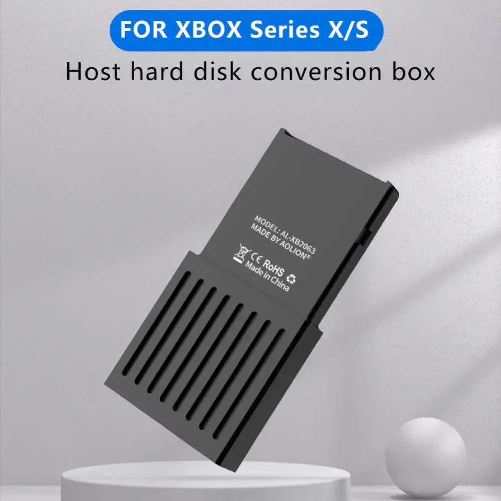 External Host Hard Drive Conversion Box For Xbox Series X/S M.2 NVME SSD Expansion Card Box 32G Bandwidth One Card Dual Purpose