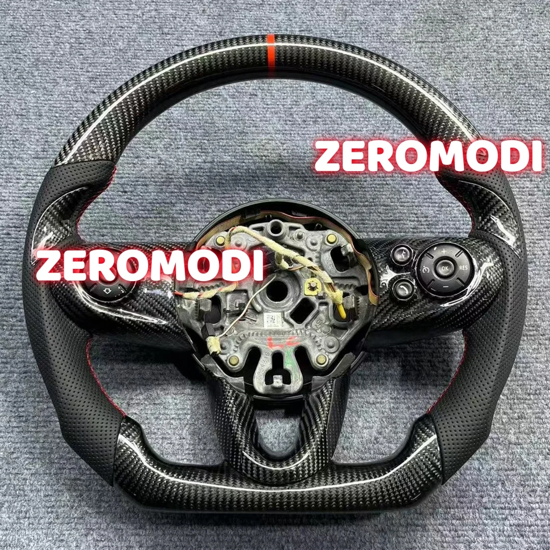 

Руль из настоящего карбона с кожаной отделкой для BMW MINI F55 F56 F57 F60