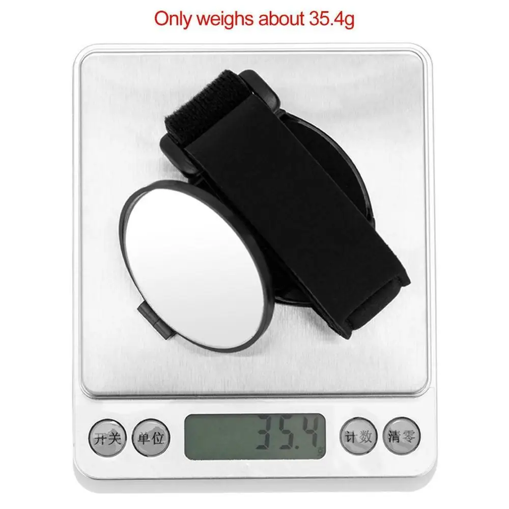 Sports Cycling Bike Mirrors Back Mirror Bike Wrist Strap Bicycle Rear View Mirror for Road Bike