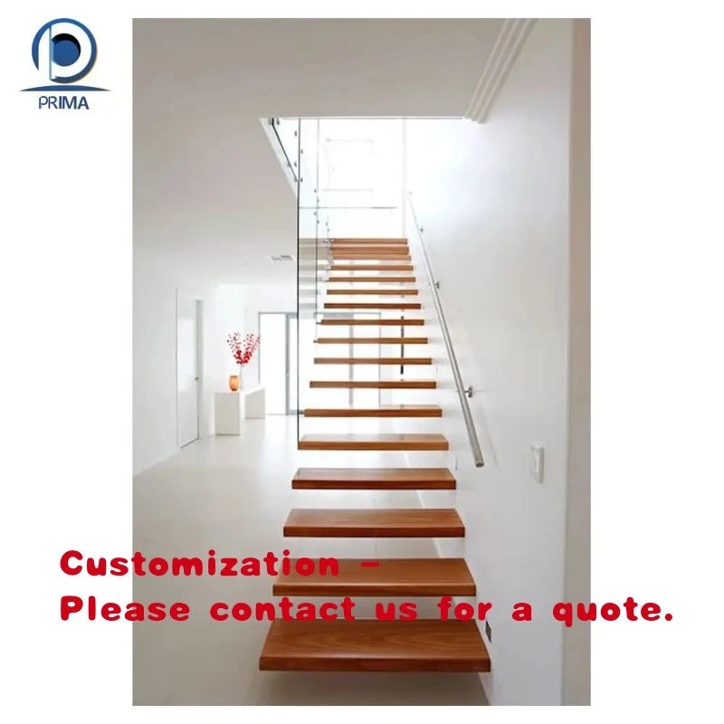 custom.PRIMA Industry Stairs Factory Price Staircase Straight High Quality Staircase House