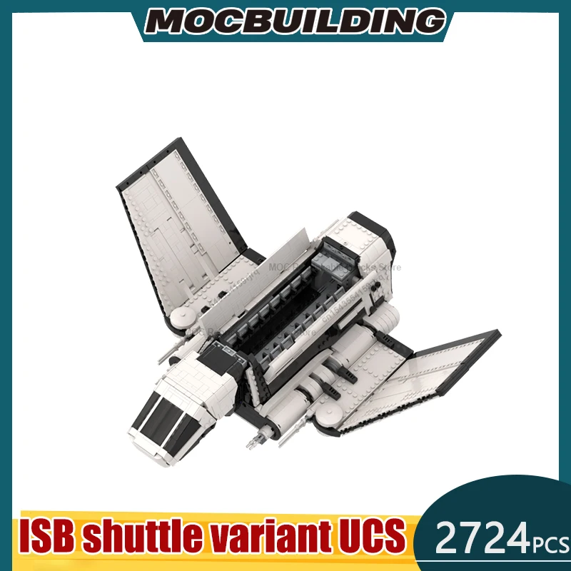 1:45 Scale ISB shuttle Variant UCS MOC Building Blocks DIY Assemble Bricks Space Collection Display Model Toys Gifts 2724PCS